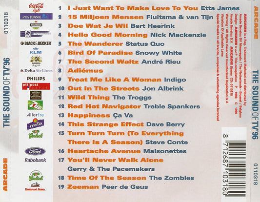 Various - The Sound Of TV '96 (CD) Compact Disc Goede Staat "VINYLSINGLES.NL"