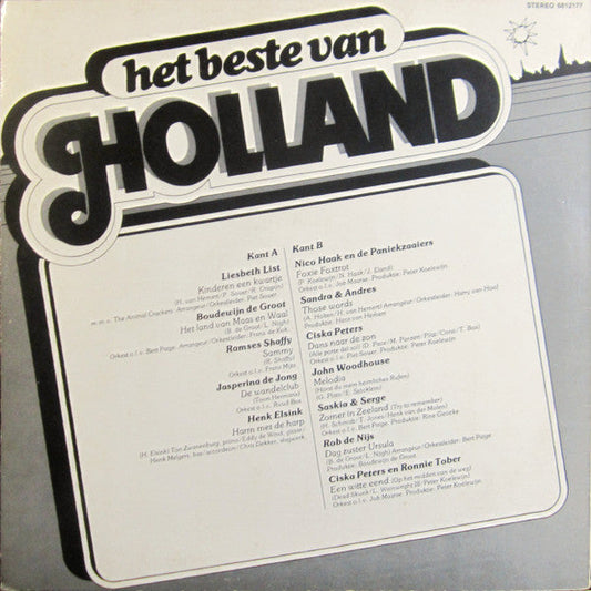 Various - Het Beste Van Holland (LP) 51402 Vinyl LP Vinyl Zeer Goed / Hoesje Goed "VINYLSINGLES.NL"