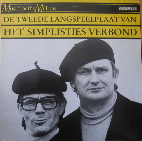 Simplisties Verbond - De Tweede Langspeelplaat Van Het Simplisties Verbond (LP) Vinyl LP Vinyl Very Good (VG) <br> Hoes Good Plus (G+)