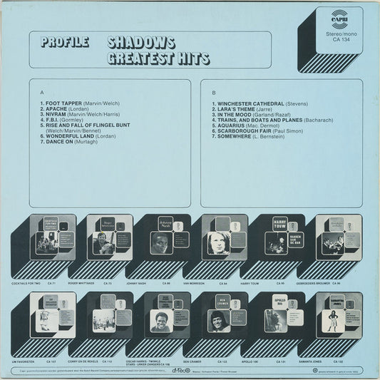Shadows - Shadows Greatest Hits (Profile) (LP)
