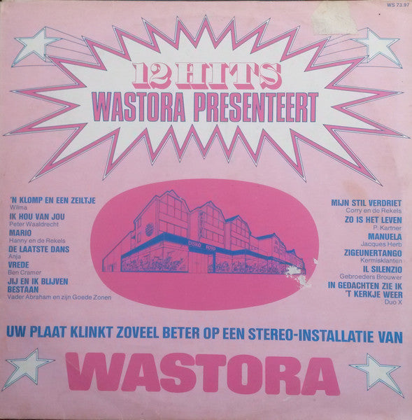 Various - 12 Hits (Wastora Presenteert) (LP) Vinyl LP