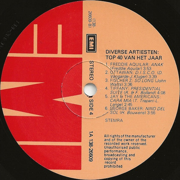 Various - Het Beste Uit De Top 40 Van Het Jaar (LP) Vinyl LP Dubbel Vinyl Goed / Hoes Zie Foto