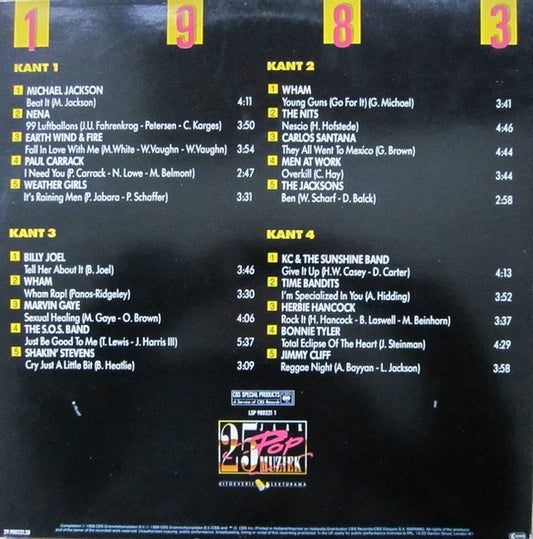 Various - 25 Jaar Popmuziek - (LP)