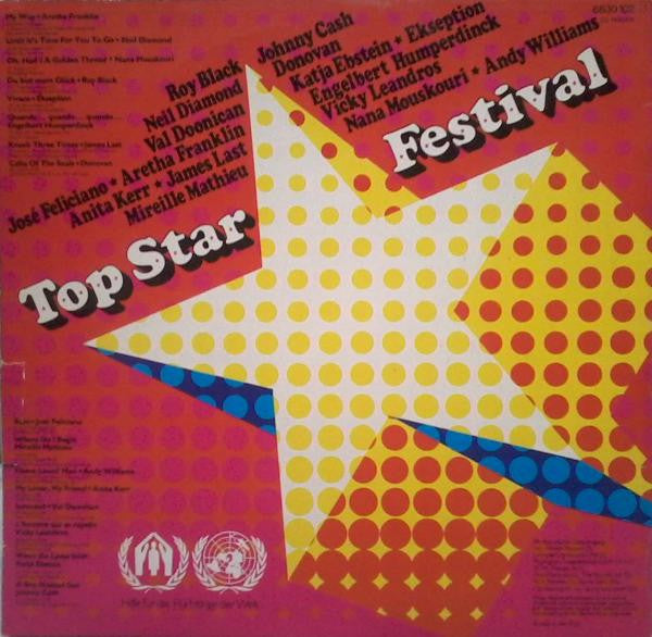 Various - Top Star Festival (LP) Vinyl LP Vinyl Very Good (VG) <br> Hoes Good Plus (G+)
