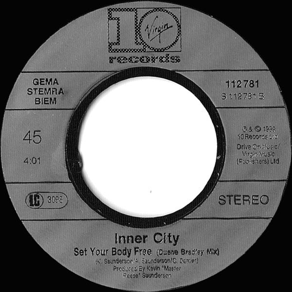 Inner City - Whatcha Gonna Do With My Lovin' Vinyl Singles