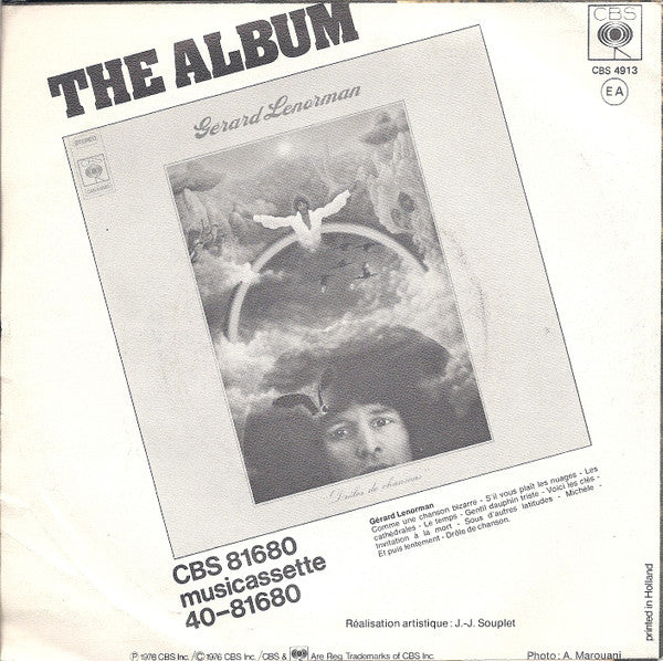 Gérard Lenorman - Voici Les Clés Vinyl Singles Vinyl Very Good (VG) <br> Hoes Good Plus (G+)