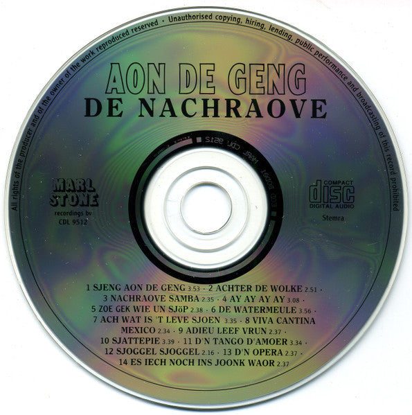 Nachraove - Aon De Geng (CD) Compact Disc Goede Staat
