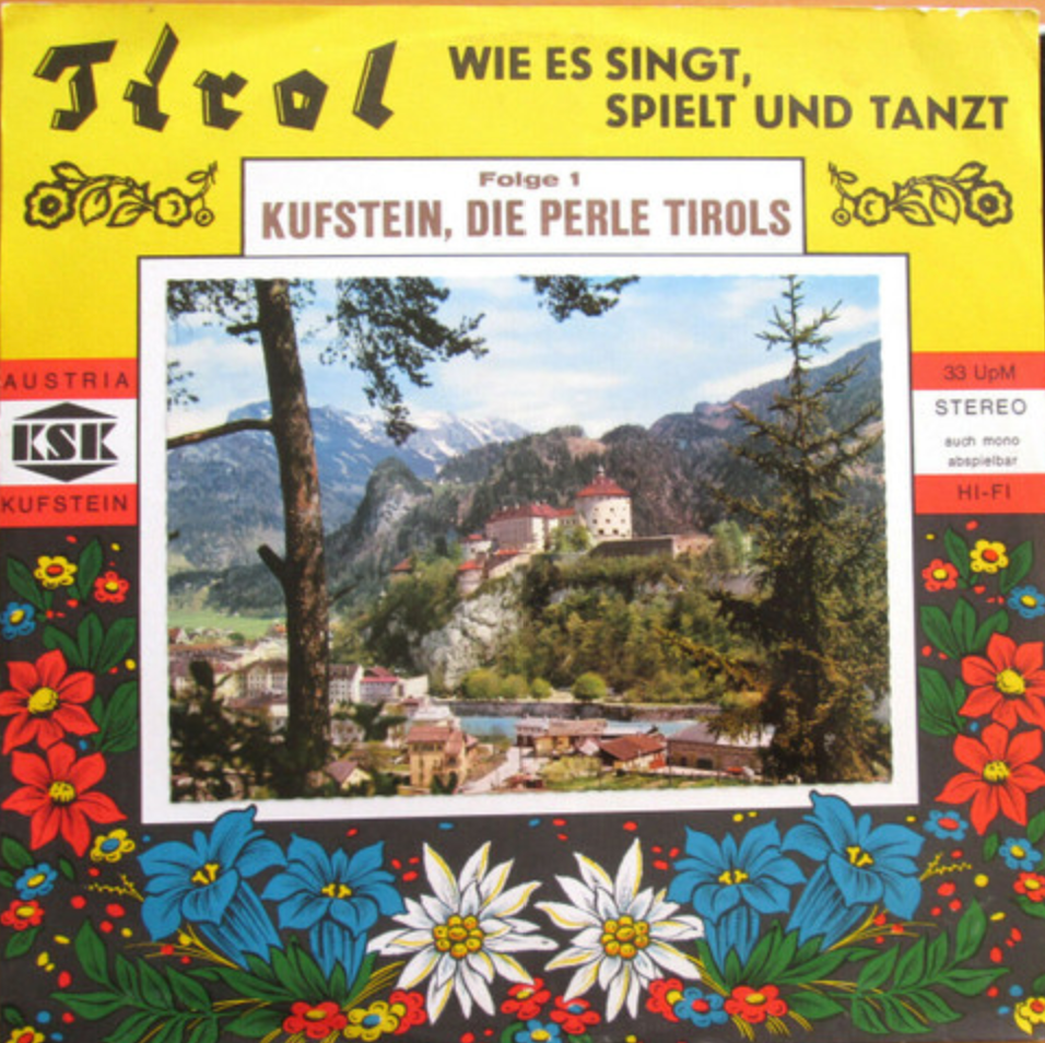 Various - Kufstein, Die Perle Tirols (LP) Vinyl LP Vinyl Very Good (VG) <br> Hoes Good Plus (G+)