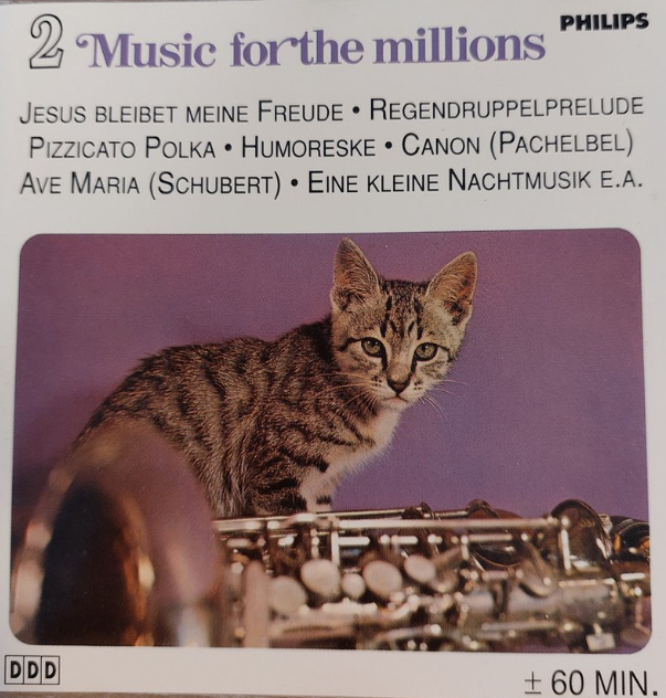 Various - Music For The Millions - * (CD) Compact Disc Vinyl Very Good (VG) <br> Hoes Good Plus (G+)