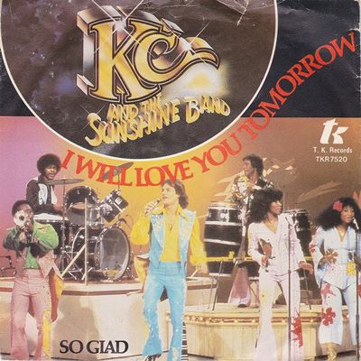 KC & The Sunshine Band - I Will Love You Tomorrow Vinyl Zeer Goed / Hoesje Goed "VINYLSINGLES.NL"
