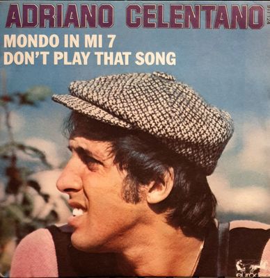 Adriano Celentano - Mondo In Mi 7 Vinyl Singles Vinyl Zeer Goed / Hoesje Goed "VINYLSINGLES.NL"