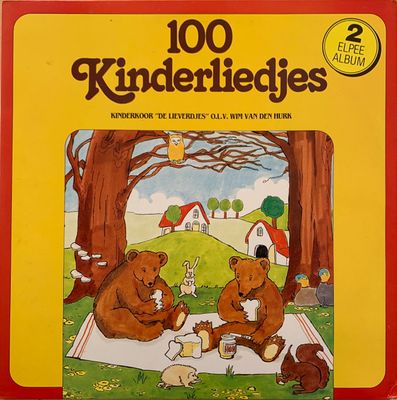 Kinderkoor De Lieverdjes - 100 Kinderliedjes (LP)