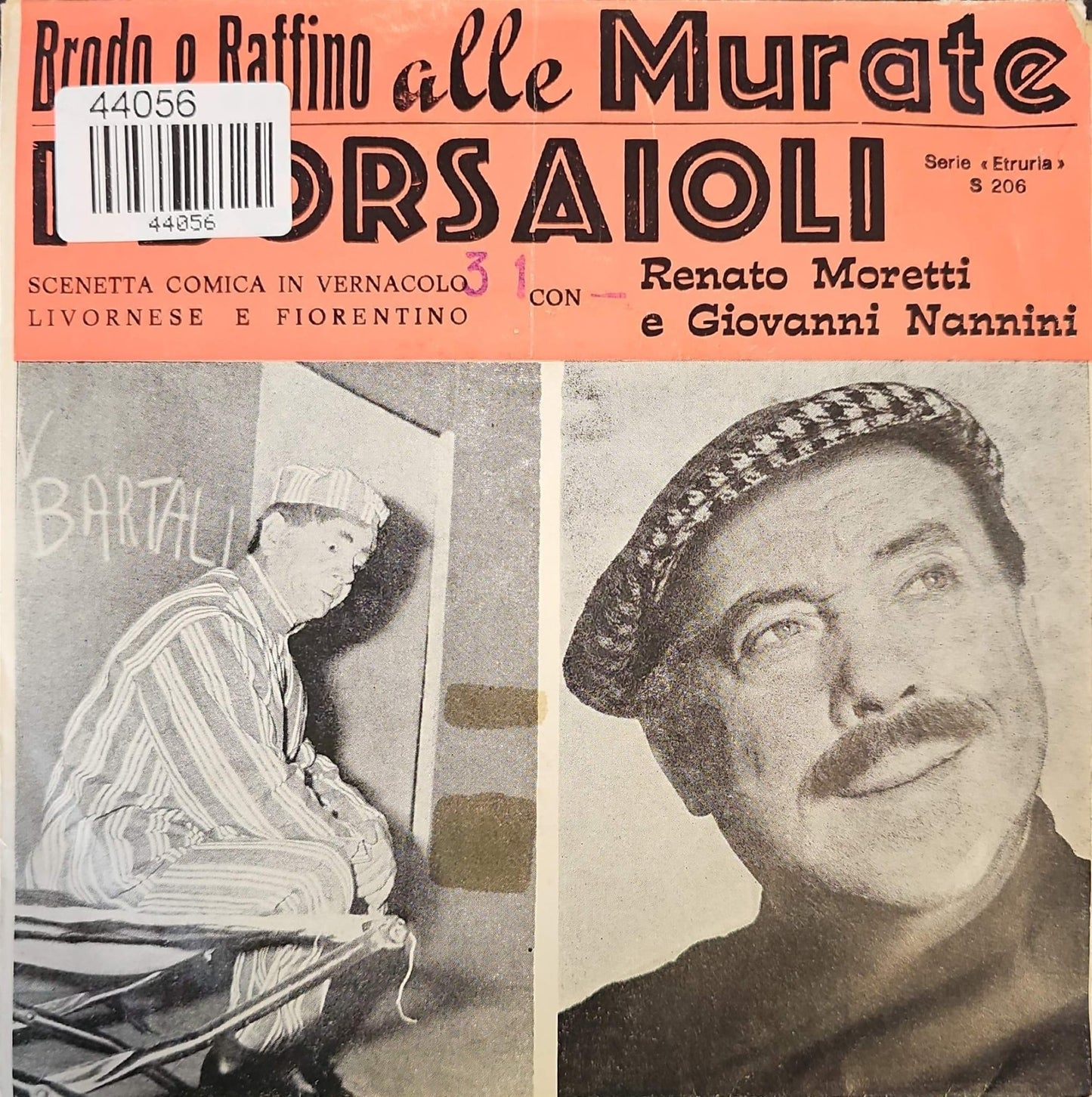 Tina Andrei - Il Marchese Generoso Vinyl Singles Vinyl Zeer Goed / Hoesje Goed "VINYLSINGLES.NL"