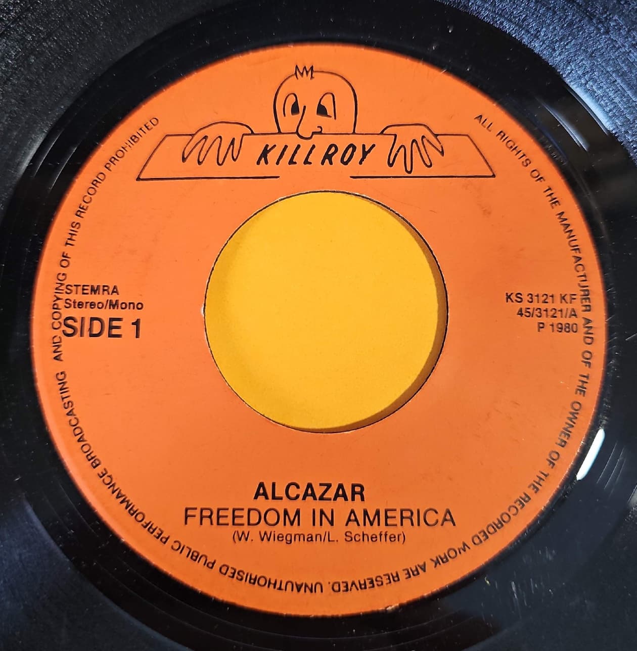 Alcazar - Freedom In America Vinyl Singles Vinyl Zeer Goed / Hoesje Generic "VINYLSINGLES.NL"