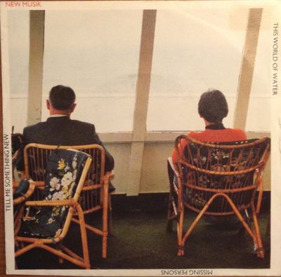 New Musik - This World Of Water Vinyl Singles Media VG+ / Sleeve G+