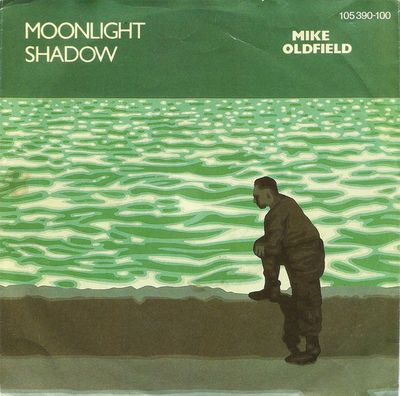 Mike Oldfield - Moonlight Shadow Vinyl Singles Vinyl (VG) <br> Hoes (G+)