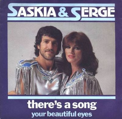 Saskia & Serge - There's A Song Vinyl Singles Media VG+ / Sleeve G+