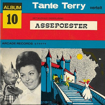 Tante Terry - Tante Terry vertelt Assepoester 19231 Vinyl Singles Zeer Goede Staat