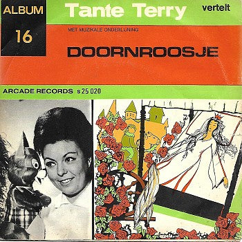 Tante Terry - Tante Terry vertelt Doornroosje Vinyl Singles Vinyl Very Good (VG) <br> Hoes Good Plus (G+)