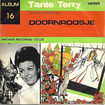 Tante Terry - Tante Terry vertelt Doornroosje 19233 Vinyl Singles Zeer Goede Staat