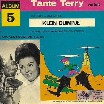 Tante Terry - Klein Duimpje 19232 Vinyl Singles Zeer Goede Staat
