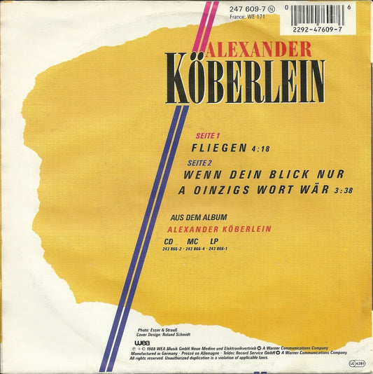 Alex Köberlein - Fliegen