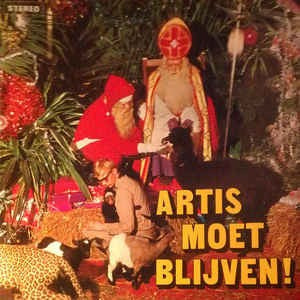 Various - Artis Moet Blijven (LP) Vinyl LP Vinyl Very Good (VG) <br> Hoes Good Plus (G+)