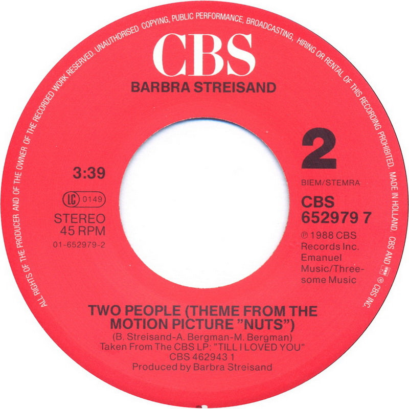 Barbra Streisand - Till I Loved You