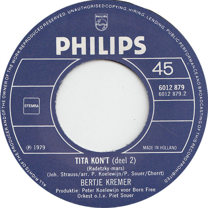 Bertje Kremer - Tita Kon't