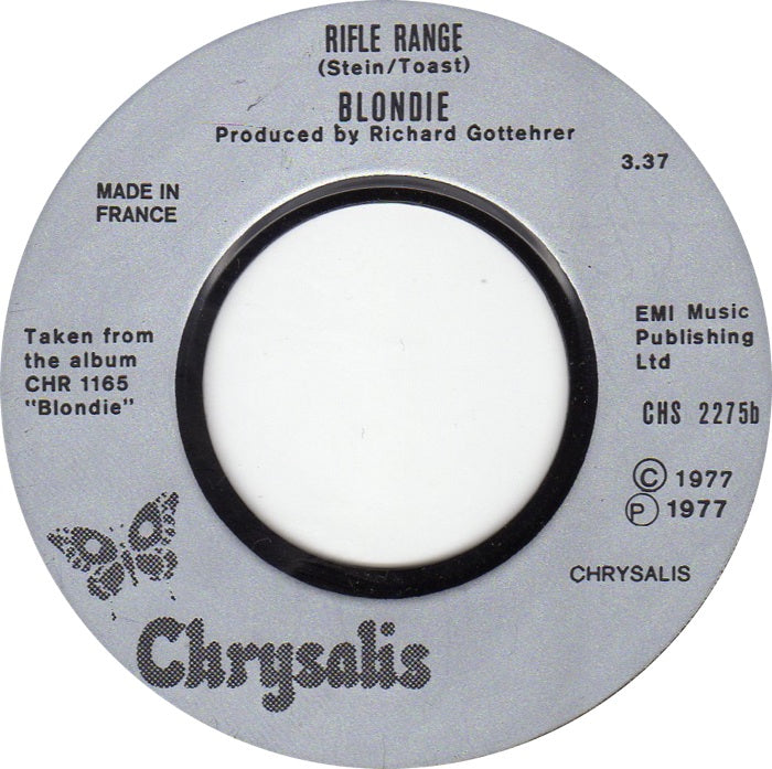 Blondie - Heart Of Glass Vinyl Singles Vinyl Very Good (VG) <br> Hoes Good Plus (G+)