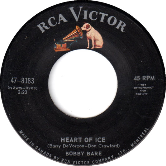 Bobby Bare - Detroit City Vinyl Singles Vinyl Zeer Goed / Hoesje Generic "VINYLSINGLES.NL"