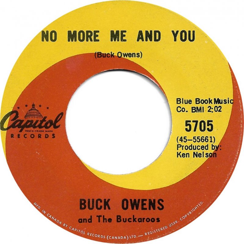 Buck Owens - Gonna Have Love Vinyl Singles Vinyl Very Good (VG) <br> Hoes Generic
