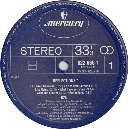 BZN - Reflections (LP) 49980