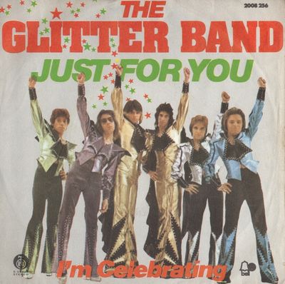 Glitter Band - Just For You Vinyl Singles Media VG+ / Sleeve G+