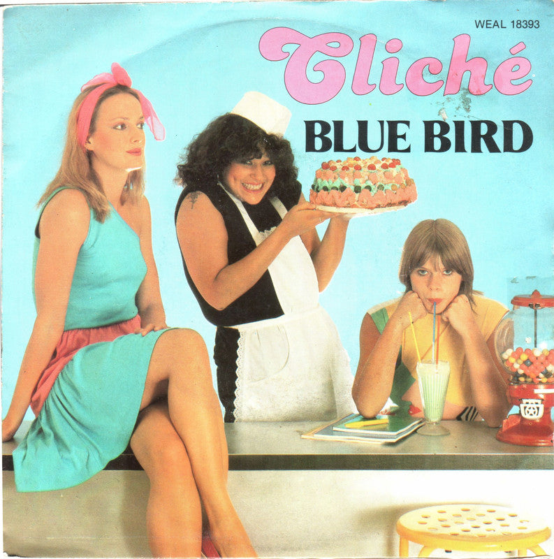 Cliché - Blue Bird ** Vinyl Singles Vinyl Very Good (VG) <br> Hoes Good Plus (G+)