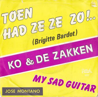 Ko En De Zakken - Toen Had Ze Ze Zo
