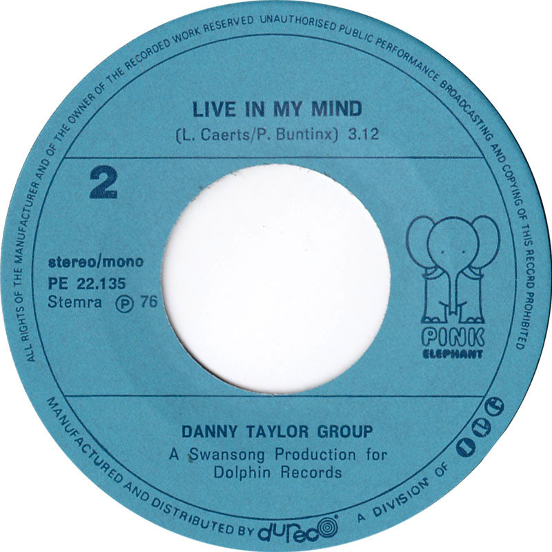 Danny Taylor Group - Valentina Vinyl Singles