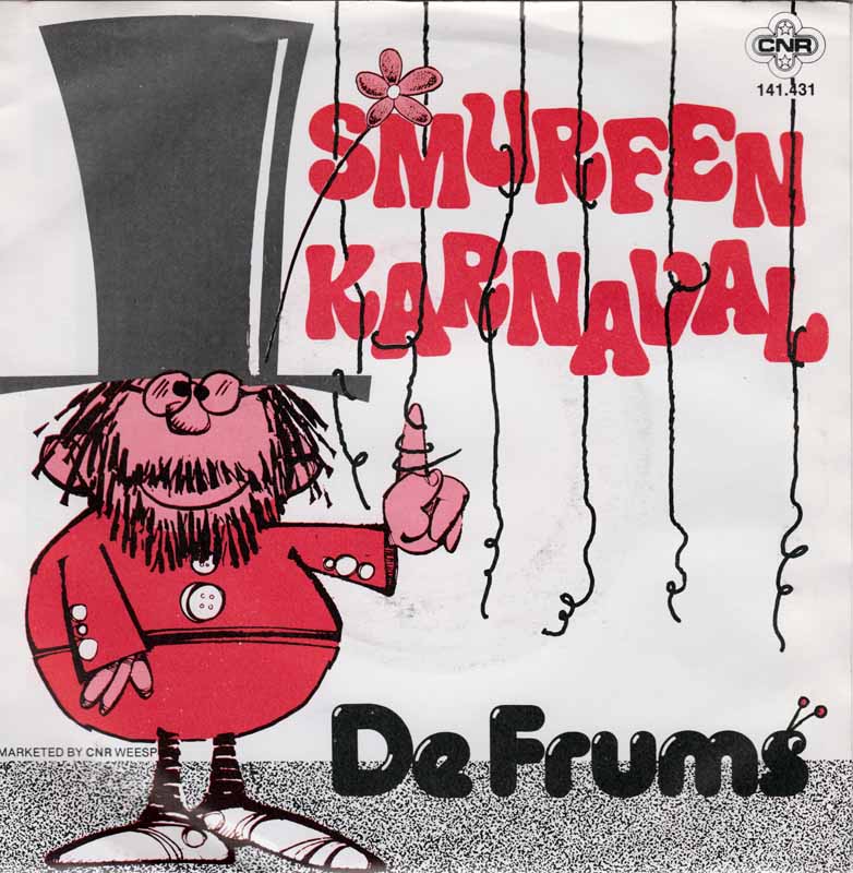 Frums - Smurfen Karnaval Vinyl Singles Vinyl Very Good (VG) <br> Hoes Good Plus (G+)