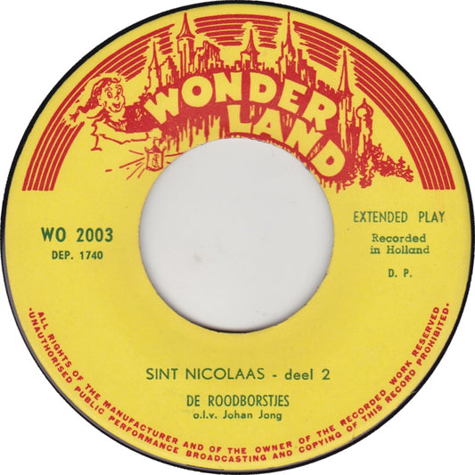 Roodborstjes - St. Nicolaas
