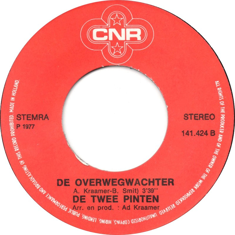 Twee Pinten - Vergeet Mij Niet (B-Keus) Vinyl Singles Vinyl Very Good (VG) <br> Hoes Good Plus (G+)