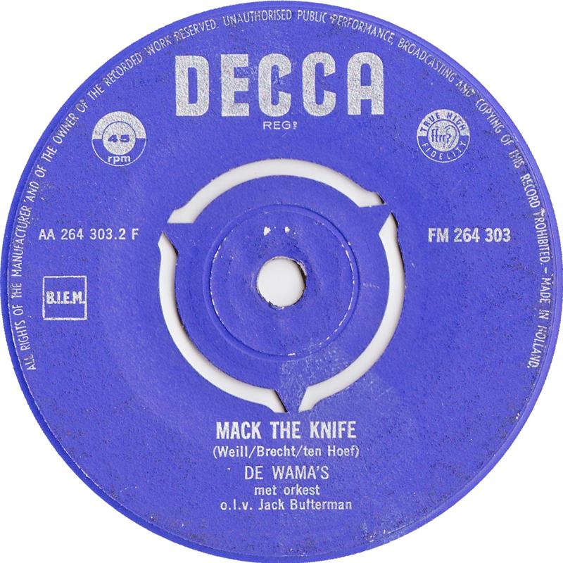 Wama's - Kriminal Tango Vinyl Singles Vinyl Very Good (VG) <br> Hoes Generic