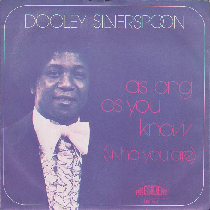 Dooley Silverspoon - As Long As You Know (Who You Are) Vinyl Singles Vinyl Very Good (VG) <br> Hoes Good Plus (G+)