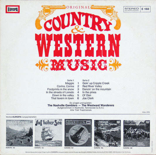 Nashville Gamblers - The Westward Wanderers (LP)