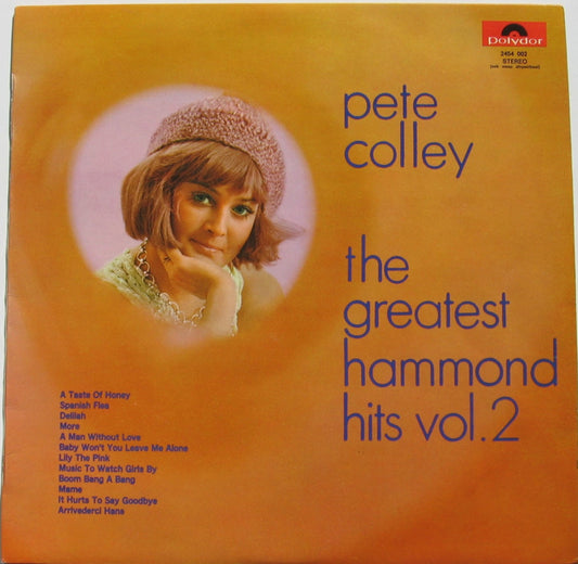 Pete Colley - The Greatest Hammond Hits Vol. 2 (LP) 50645 Vinyl LP Goede Staat