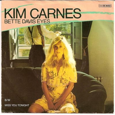Kim Carnes - Bette Davis Eyes Vinyl Singles Media: VG <br> Hoes: G+