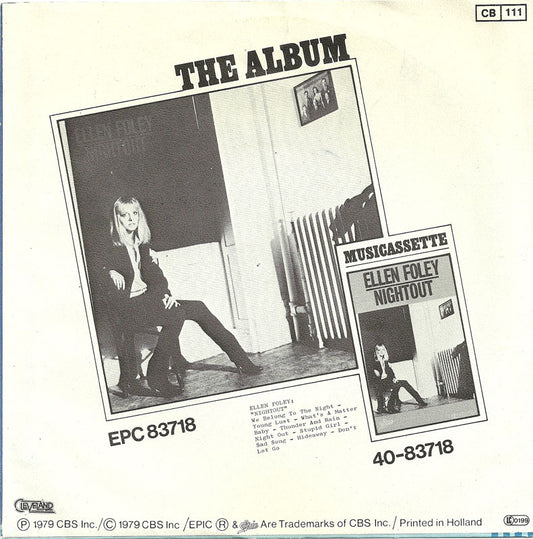 Ellen Foley - What's A Matter Baby