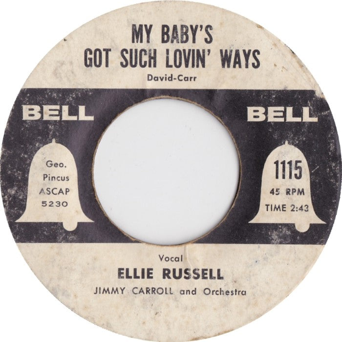 Ellie Russell - My Baby's Got Such Lovin' Ways