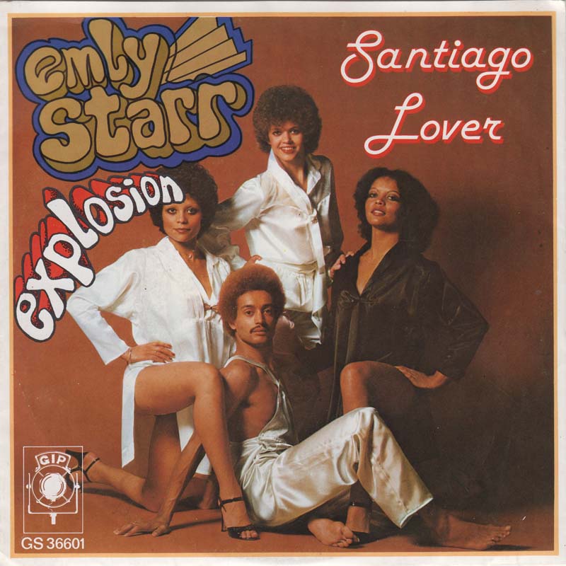 Emly Starr Explosion - Santiago Lover 07952 Vinyl Singles Vinyl Very Good (VG) <br> Hoes Good Plus (G+)