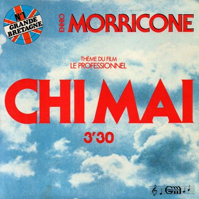 Ennio Morricone - Chi Mai (Thème Du Film "Le Professionnel") Vinyl Singles Vinyl (VG) <br> Hoes (G+)