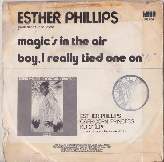 Esther Phillips - Magic's In The Air